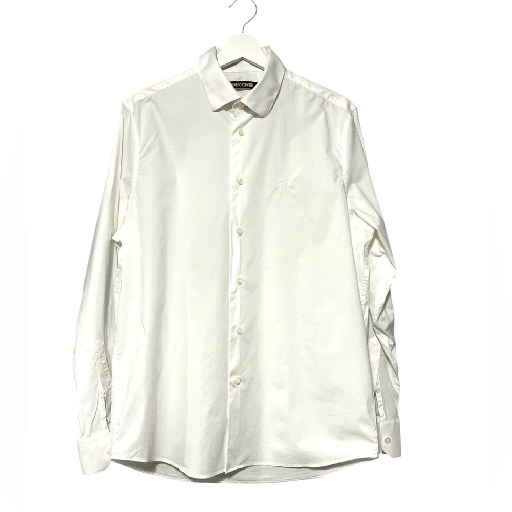 ROBERTO CAVALLI Long Sleeve Button Down Shirt